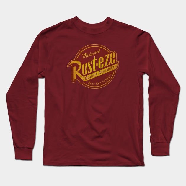 Rust eze Bumper Oinment 1990 Long Sleeve T-Shirt by Thrift Haven505